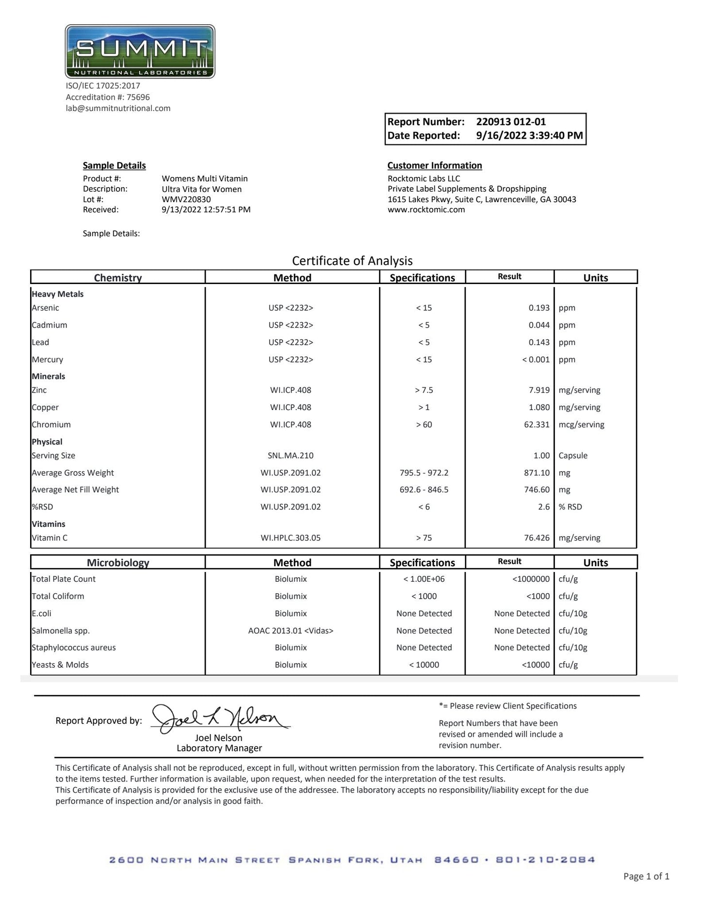Max Nourish Ultra Vitamin Complex For Women
