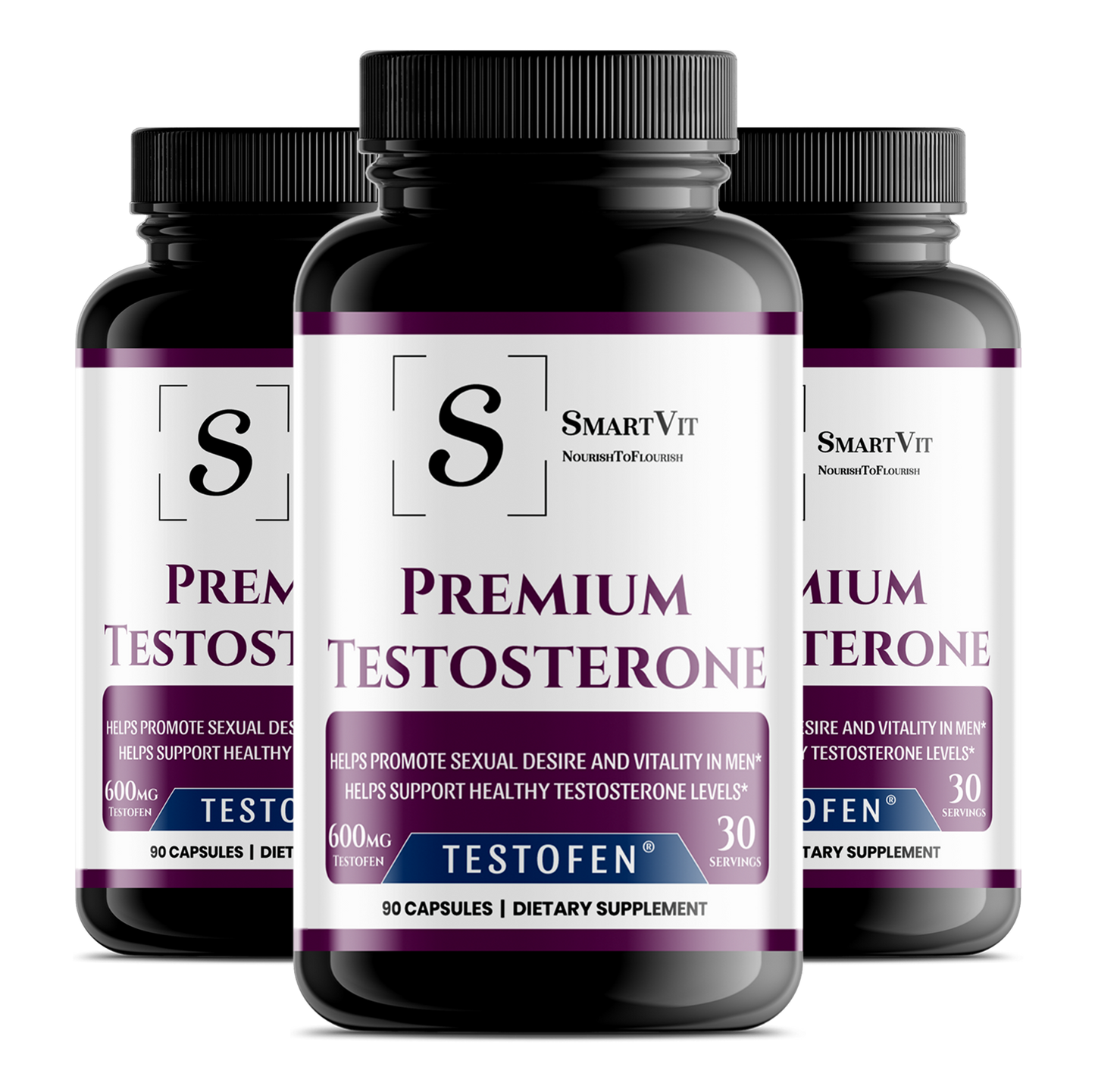Premium Testosterone w/ Testofen ® 90-days