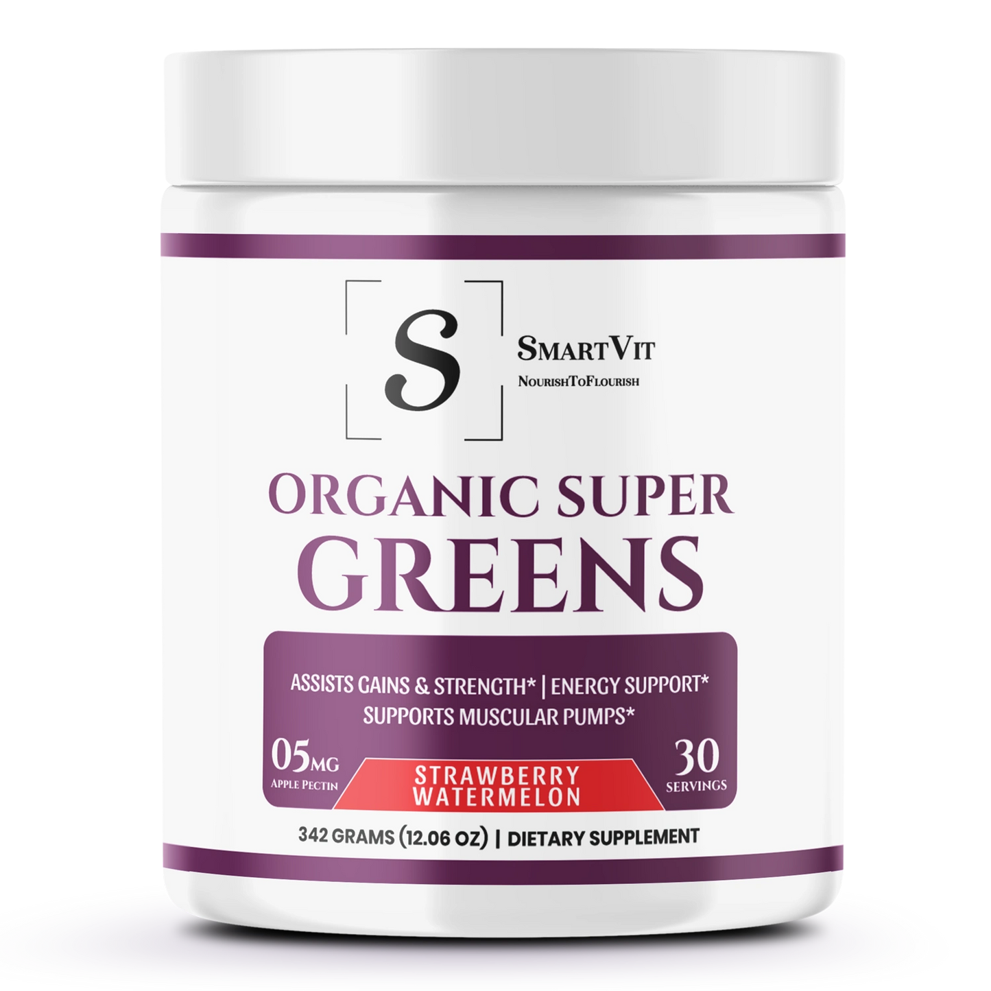 Organic Super Greens - Watermelon Flavor