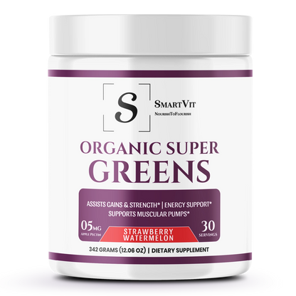 Organic Super Greens - Watermelon Flavor